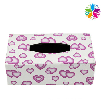 Lovely Design Rechteck Leder Tissue Box (ZJH069)